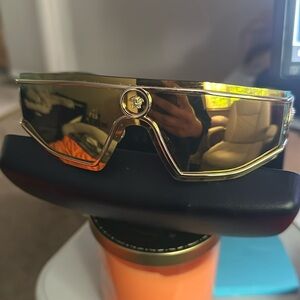 Brand new condition Versace sunglasses from Sunglasshut. Retailed at $430